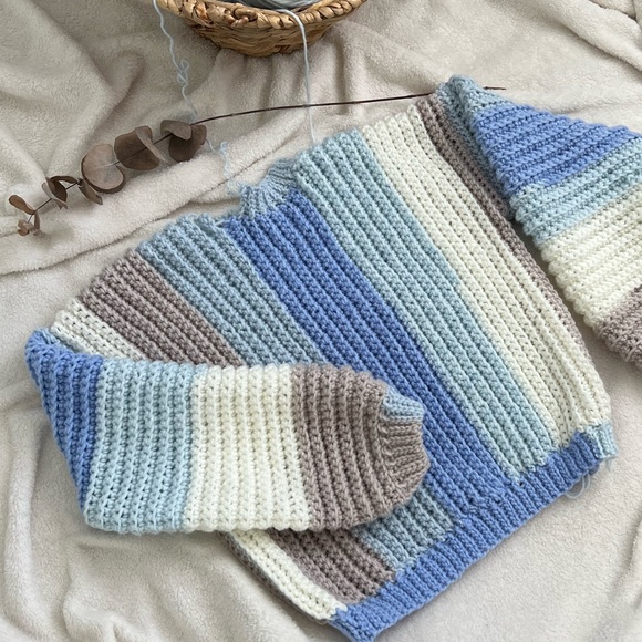 Crochet Sweater 🙌🏼 handmade - Picture 7 of 11